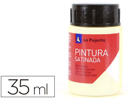 Pintura látex La Pajarita marfil 35ml.